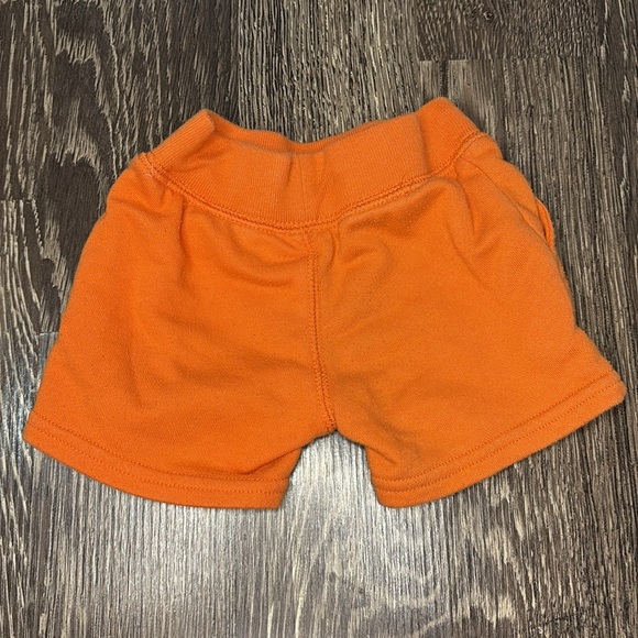 12 month Kids Tropical Shark Print Tank Top - White and Blue and Orange shorts - Picture 5 of 10